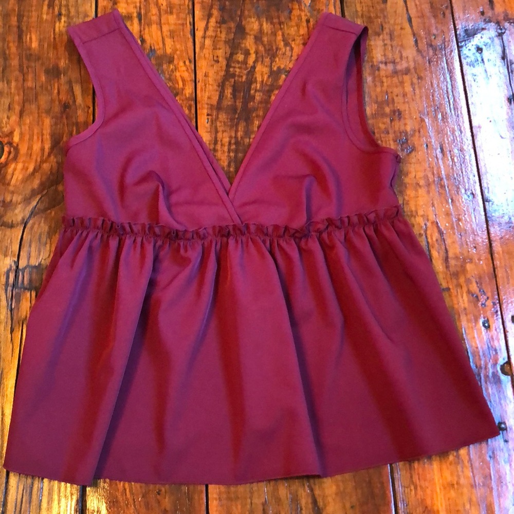 Maroon Top